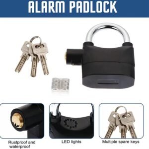 Anti-Theft Alarm Padlock