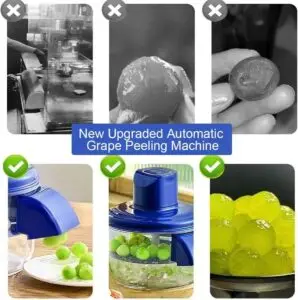 Automatic Rechargeable Fruit & Vegetable Peeler – Effortless Home Kitchen Peeling Machine