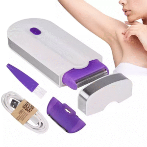 Portable Rechargeable Epilator – Painless Laser Hair Removal Device for Women