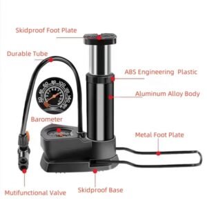 Universal Bicycle Pump – New Design Multi-Purpose Bike Air Pump